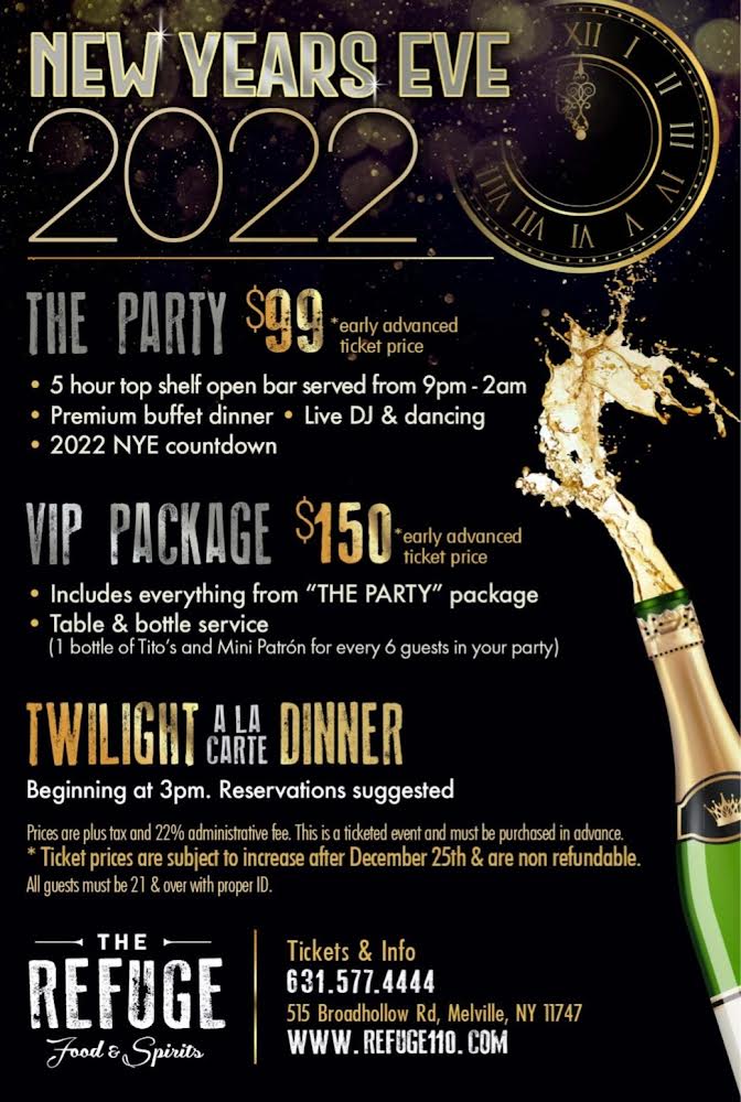 2022 Dj Christmas Partys Now Booking New Years Eve - The Refuge